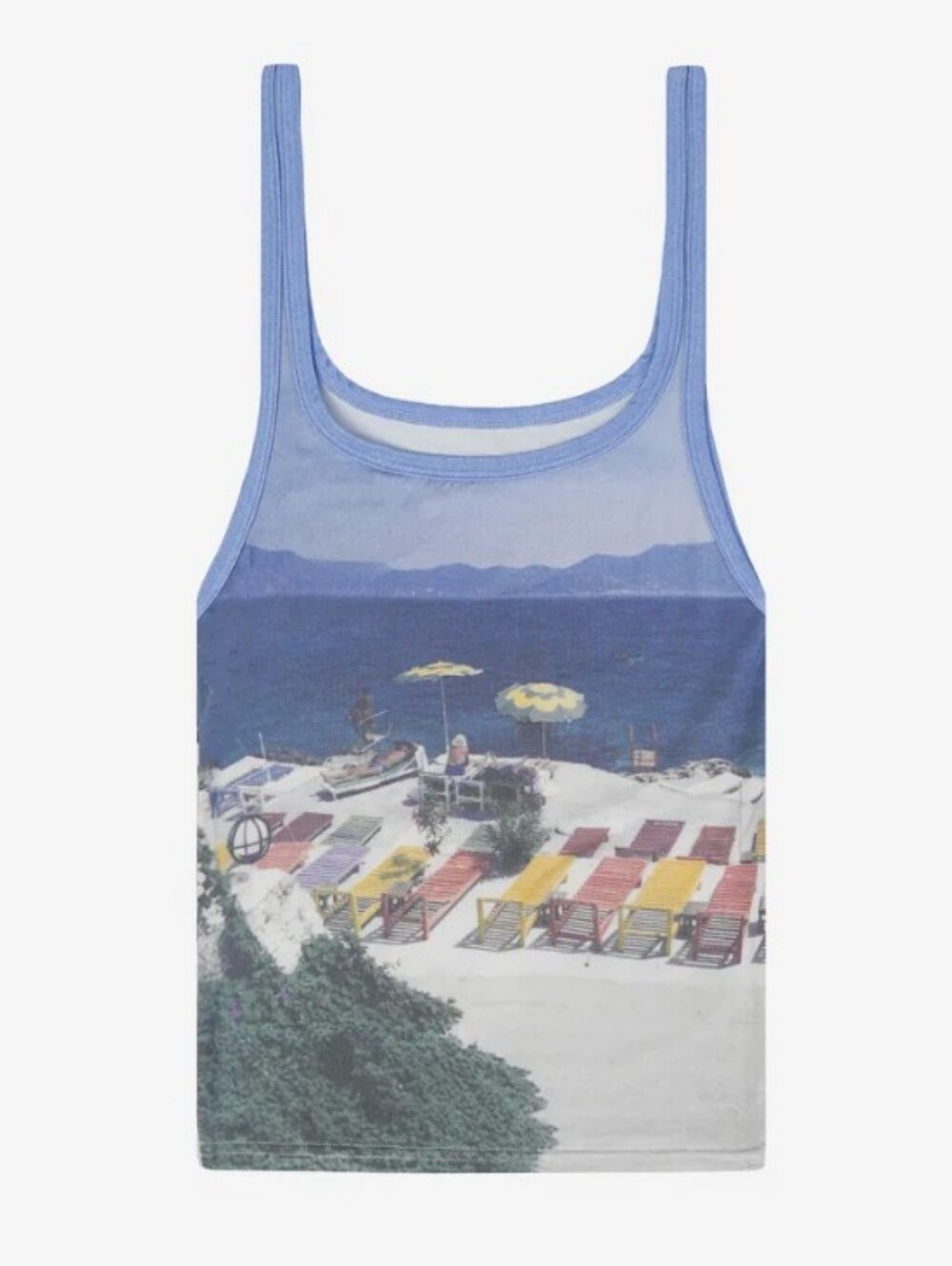 Yellow The Label Fara Tank- S